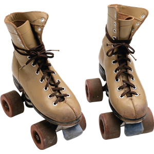 Roller skates PNG-37802